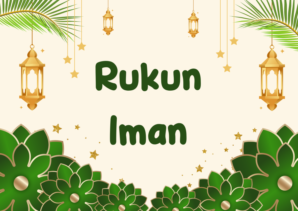 Poster Rukun Iman