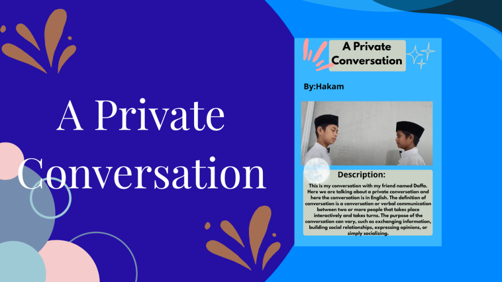 Conversation Project 1 English